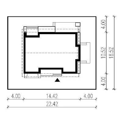 Zorganizowany (etap II) — plan sytuacyjny 1 (odbicie lustrzane)