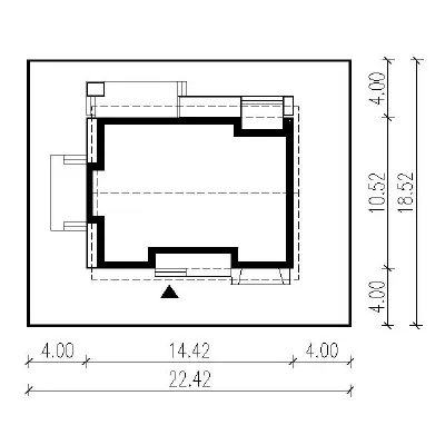 Zorganizowany (etap II) — plan sytuacyjny 1