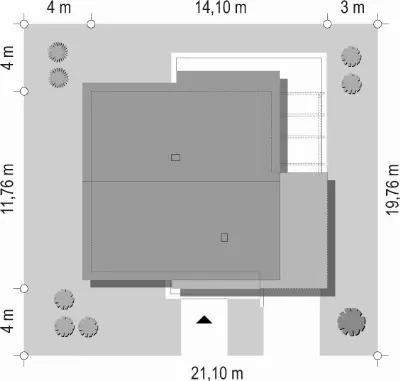Zosia 7 — plan sytuacyjny 1