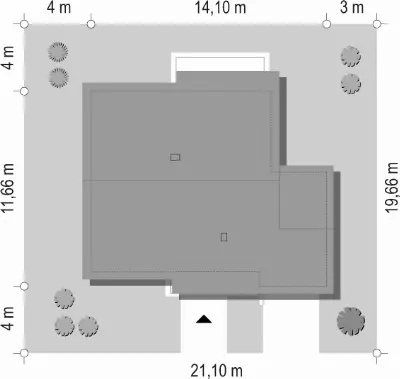 Zosia 8 — plan sytuacyjny 1